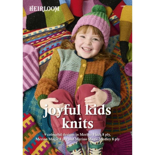 Joyful Kids Knits Pattern Book (1000)-Pattern Book-The Australian Yarn Co-Wild & Woolly Yarns