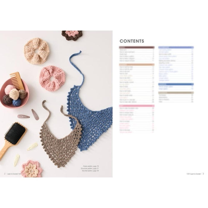 Learn To Crochet Book-Pattern Book-The Australian Yarn Co-Wild & Woolly Yarns