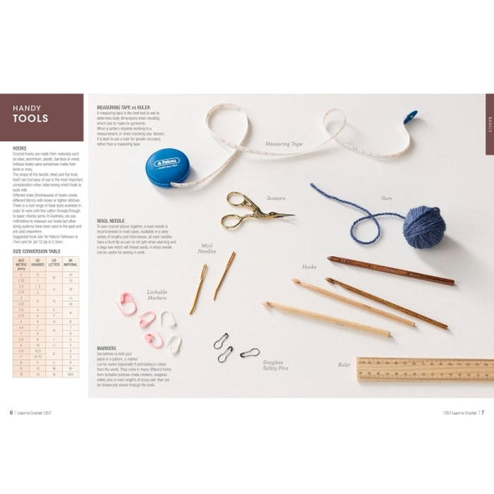 Learn To Crochet Book-Pattern Book-The Australian Yarn Co-Wild & Woolly Yarns