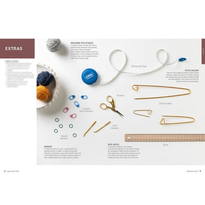 Learn To Knit Book-Pattern Book-The Australian Yarn Co-Wild & Woolly Yarns