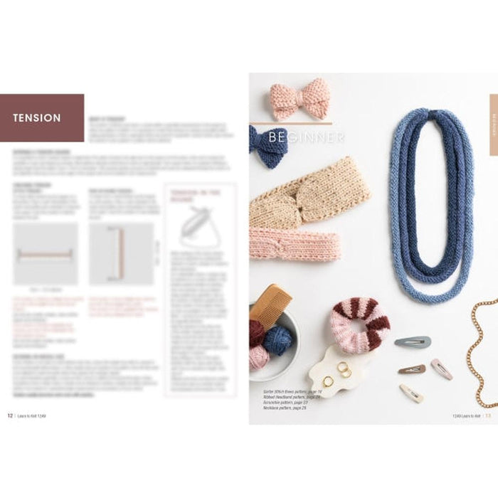 Learn To Knit Book-Pattern Book-The Australian Yarn Co-Wild & Woolly Yarns