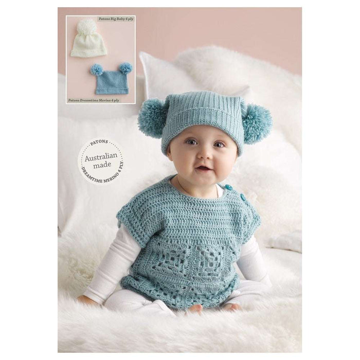 Patons Peaceful Knitting & Crochet Pattern Book 1104-Pattern Book-The Australian Yarn Co-Wild & Woolly Yarns