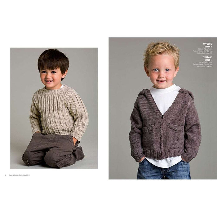 Patons Play Days Knitting Pattern Book 8016-Pattern Book-The Australian Yarn Co-Wild & Woolly Yarns