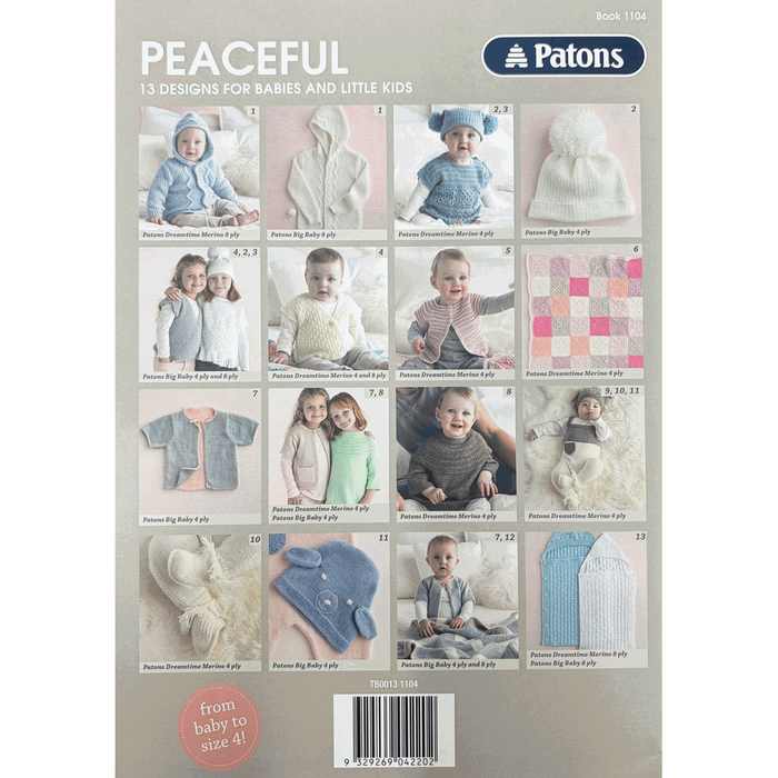 Peaceful Pattern Book-Pattern Book-The Australian Yarn Co-Wild & Woolly Yarns