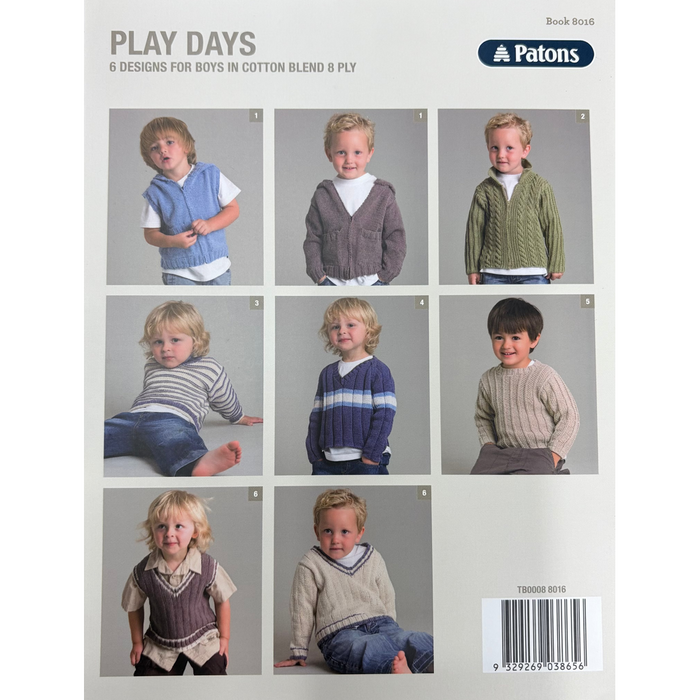 Play Days Pattern Book-Pattern Book-The Australian Yarn Co-Wild & Woolly Yarns
