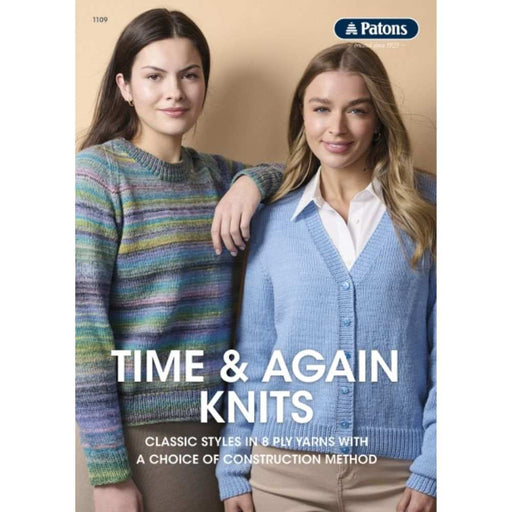Time & Again Knits Pattern Book (1109)-Pattern Book-Wild and Woolly Yarns