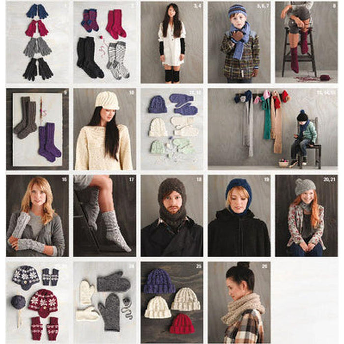 Winter Warmers Pattern Book (1310) Patons-Pattern Book-The Australian Yarn Co-Wild & Woolly Yarns