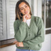 Boxy V Cardigan Knitting Pattern (CRU2307)-Pattern-Wild and Woolly Yarns