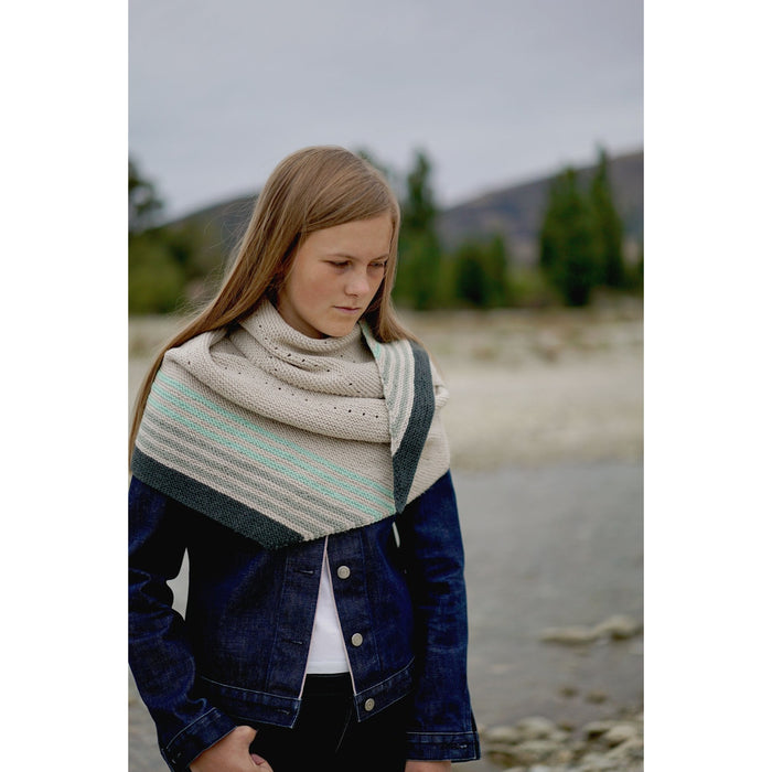 Candice Shawl Knitting Pattern - 8Ply (HC46)-Pattern-Wild and Woolly Yarns