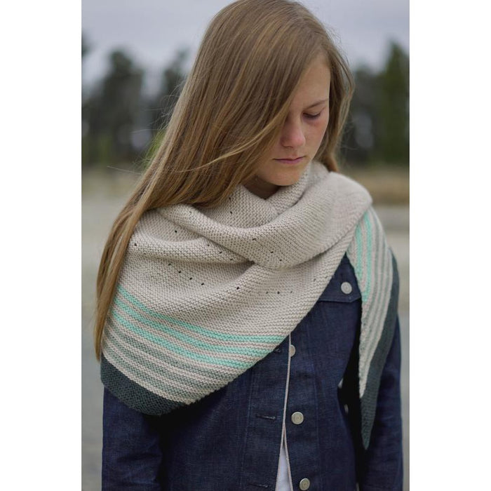 Candice Shawl Knitting Pattern - 8Ply (HC46)-Pattern-Wild and Woolly Yarns