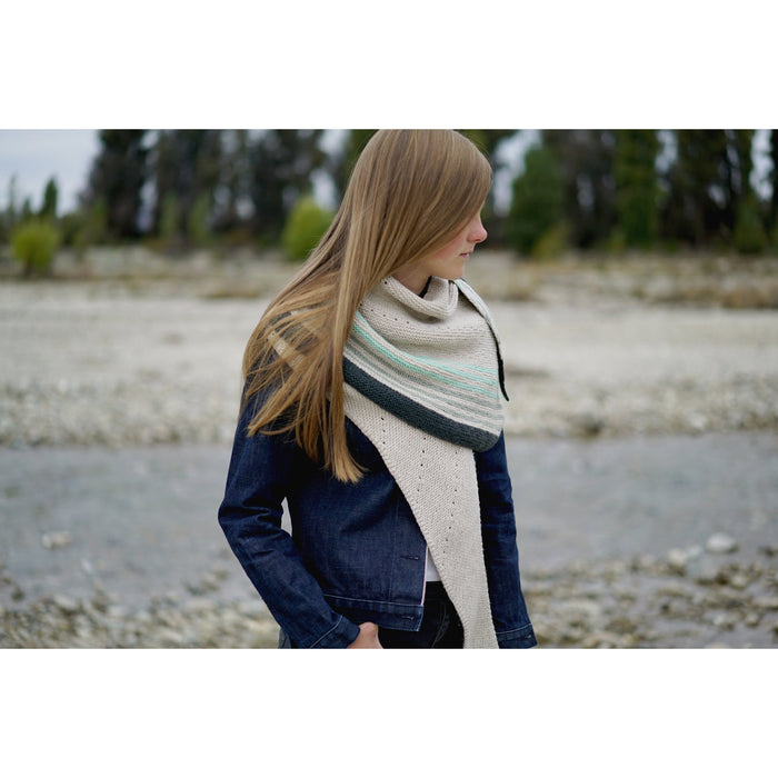 Candice Shawl Knitting Pattern - 8Ply (HC46)-Pattern-Wild and Woolly Yarns