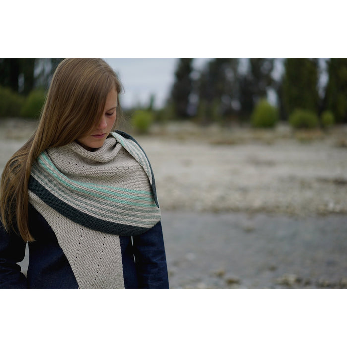 Candice Shawl Knitting Pattern - 8Ply (HC46)-Pattern-Wild and Woolly Yarns