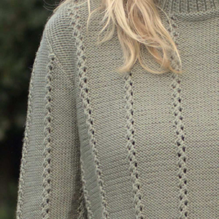 Carol Sweater Knitting Pattern (CRU2019)-Pattern-Wild and Woolly Yarns