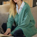 Champs Elysees Cardigan Knitting Pattern-Pattern-Wild and Woolly Yarns
