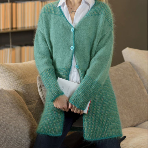Champs Elysees Cardigan Knitting Pattern-Pattern-Wild and Woolly Yarns