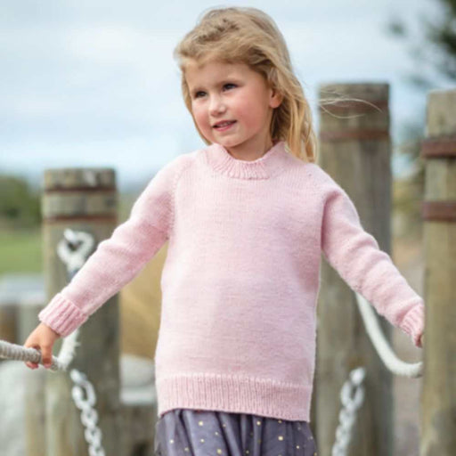 Child's Snow Fleece Sweater Knitting Pattern (CRU2202)-Pattern-Wild and Woolly Yarns