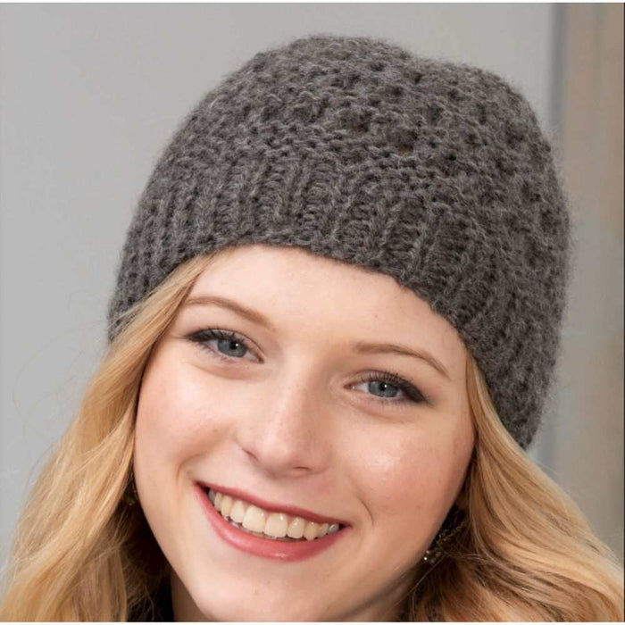 Chunky Women Hat & Loop Knitting Pattern (N1593)-Pattern-Wild and Woolly Yarns