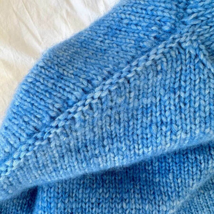 Cloud Sweater Junior Knitting Pattern - PetiteKnit-Pattern-Wild and Woolly Yarns