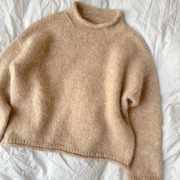 Cloud Sweater Knitting Pattern - PetiteKnit-Pattern-Wild and Woolly Yarns