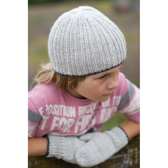 Cooper Beanie & Mittens Knitting Pattern - 8Ply (LC18)-Pattern-Wild and Woolly Yarns