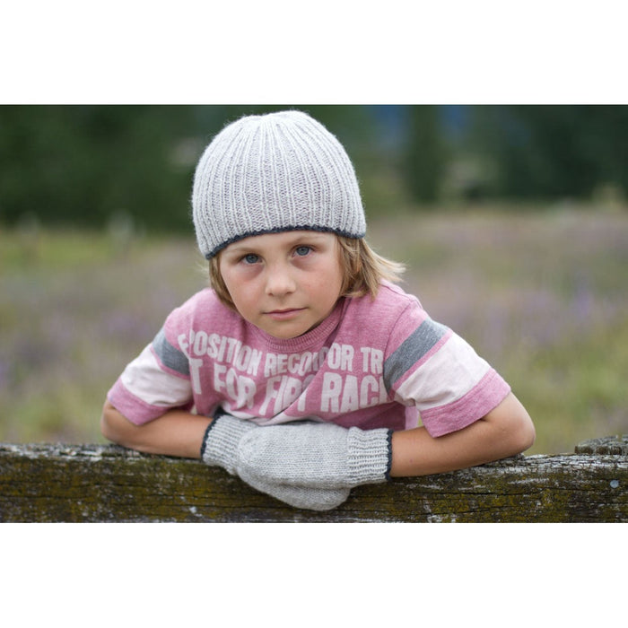 Cooper Beanie & Mittens Knitting Pattern - 8Ply (LC18)-Pattern-Wild and Woolly Yarns