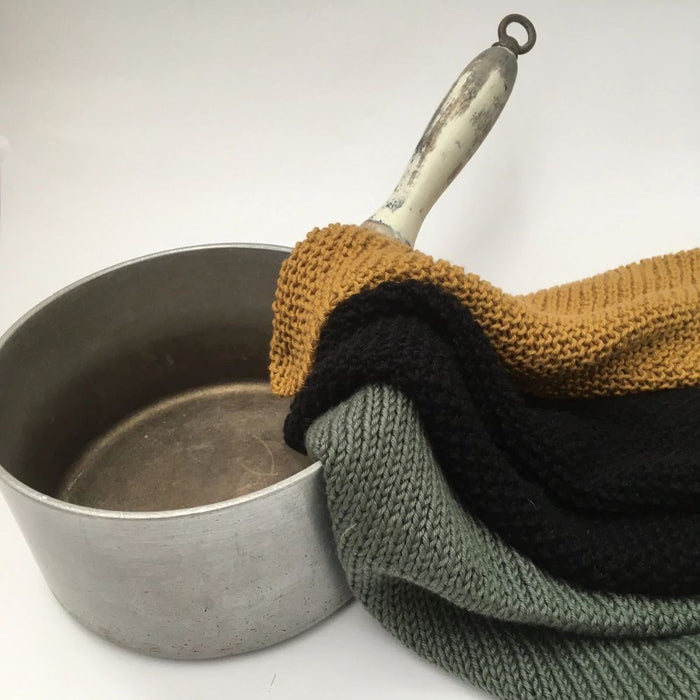 Cotton Dishcloths Knitting Pattern-Pattern-Wild and Woolly Yarns