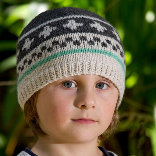 Cross Hat Knitting Pattern - 8Ply (LC15)-Pattern-Wild and Woolly Yarns