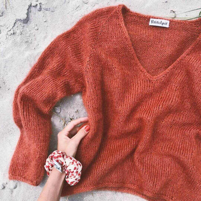 Cumulus Blouse Knitting Pattern - PetiteKnit-Pattern-Wild and Woolly Yarns