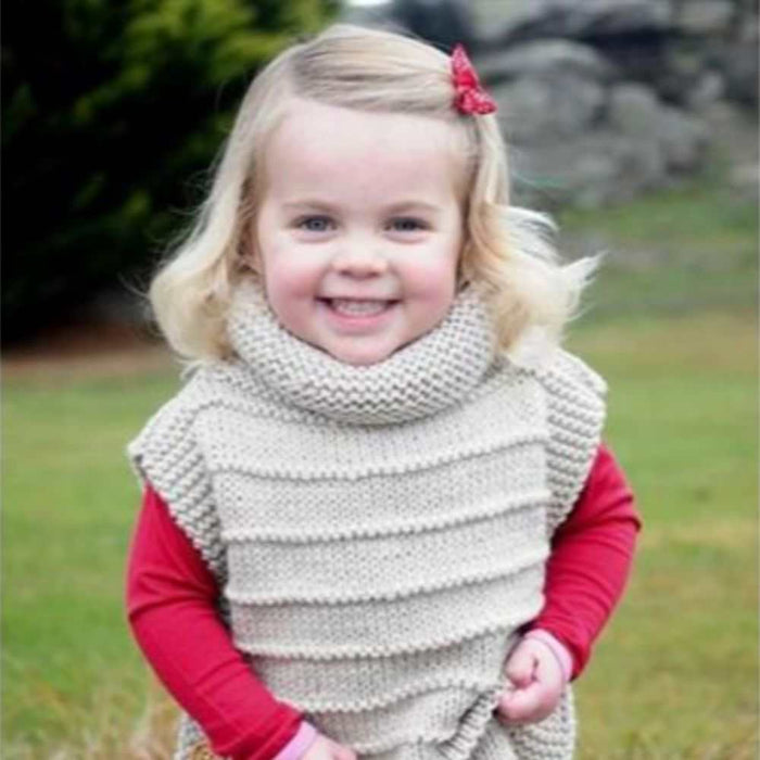 Dansey Vest & Hat Knitting Pattern #015-Pattern-Wild and Woolly Yarns