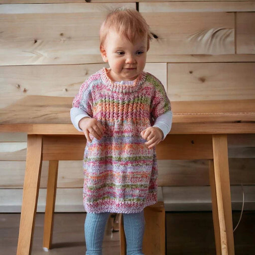 Easy Tunic Knitting Pattern (K493)-Pattern-Wild and Woolly Yarns