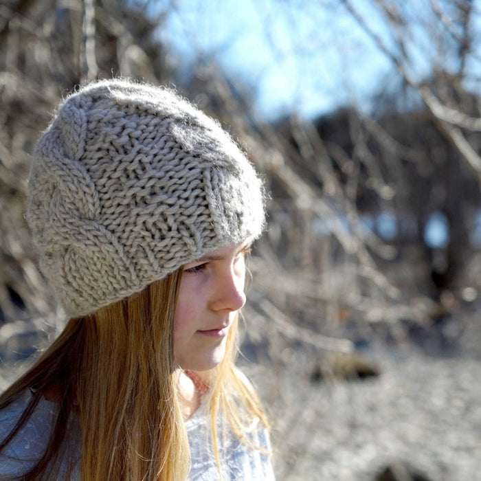 Eliza Beanie Knitting Pattern- 14Ply (HC28)-Pattern-Wild and Woolly Yarns