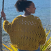 Stylishly slouchy Emma cardigan with eyelet pattern.