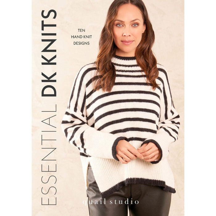 Essential DK Knits by Quail Studio Pattern Book-Pattern-Wild and Woolly Yarns