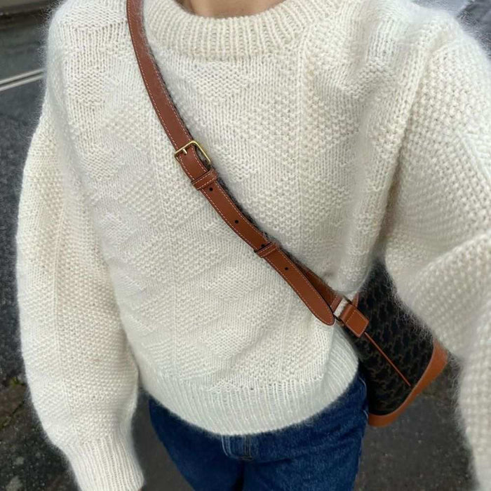 Esther Sweater Knitting Pattern - PetiteKnit-Pattern-Wild and Woolly Yarns