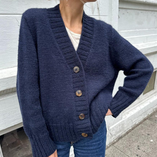 Eva Cardigan Knitting Pattern - PetiteKnit-Pattern-Wild and Woolly Yarns