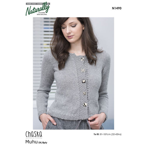 Fitting Little Jacket Knitting Pattern (N1490)-Pattern-Wild and Woolly Yarns