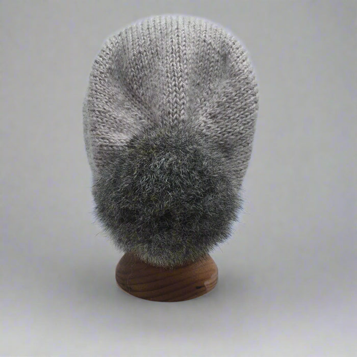 'Flossy' A Relaxed Style Beanie Knitting Pattern-Pattern-Wild and Woolly Yarns