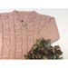 Four Cable Sweater Knitting Pattern (K396)-Pattern-Wild and Woolly Yarns