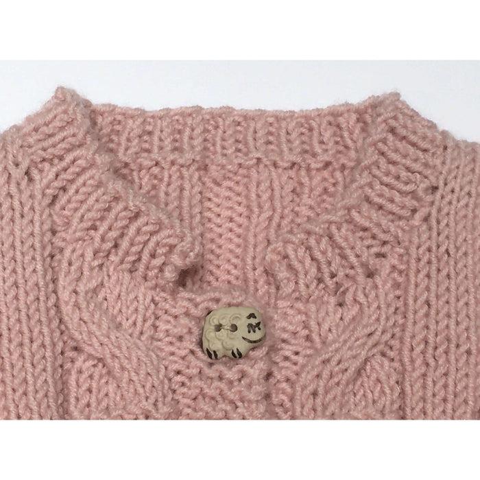 Four Cable Sweater Knitting Pattern (K396)-Pattern-Wild and Woolly Yarns