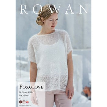 Foxglove Knitting Pattern-Pattern-Wild and Woolly Yarns