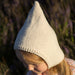 Genevieve Pixie Hat Knitting Pattern - 8Ply (LC22)-Pattern-Wild and Woolly Yarns