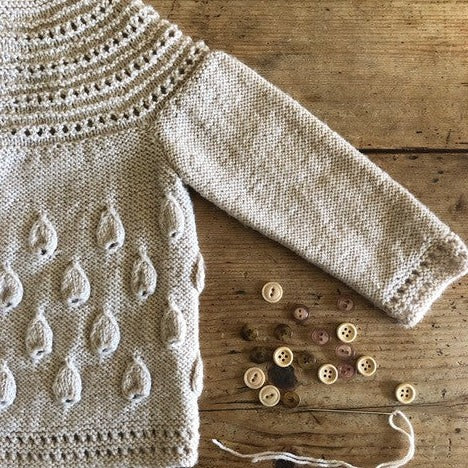 Georgiana Cardi Knitting Pattern - 4Ply (BC88)-Pattern-Wild and Woolly Yarns