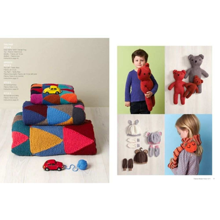 Hand Knits For Modern Kids Pattern Book (1317)-Pattern-Wild and Woolly Yarns