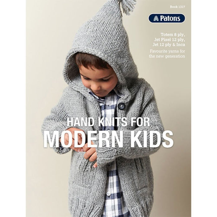 Hand Knits For Modern Kids Pattern Book (1317)-Pattern-Wild and Woolly Yarns