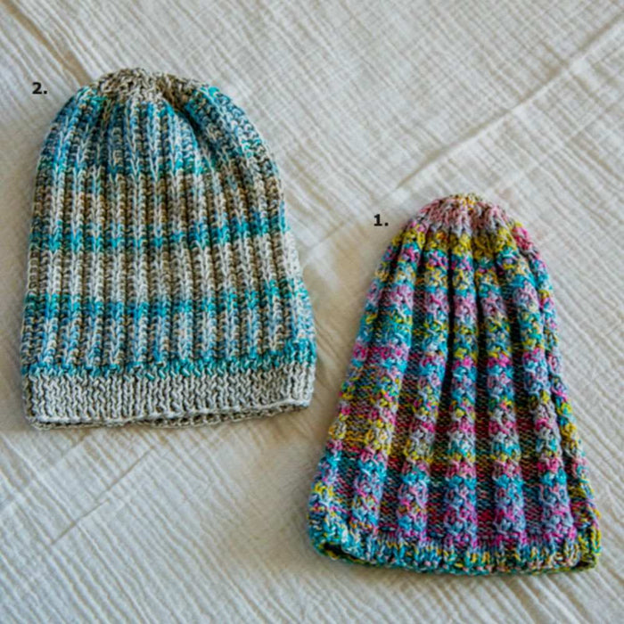 Hats Knitting Pattern (K492)-Pattern-Wild and Woolly Yarns