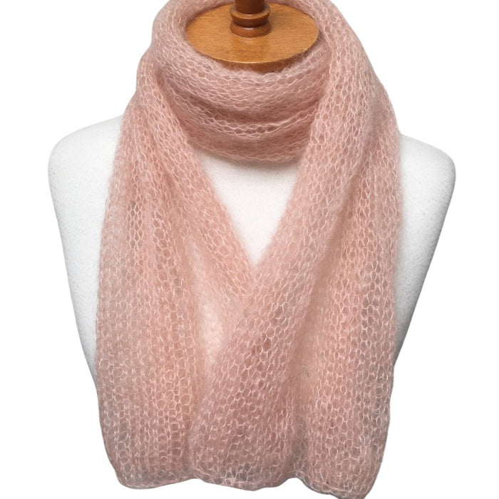 'Haze' ... A Light and Dreamy Scarf Knitting Pattern-Pattern-Wild and Woolly Yarns