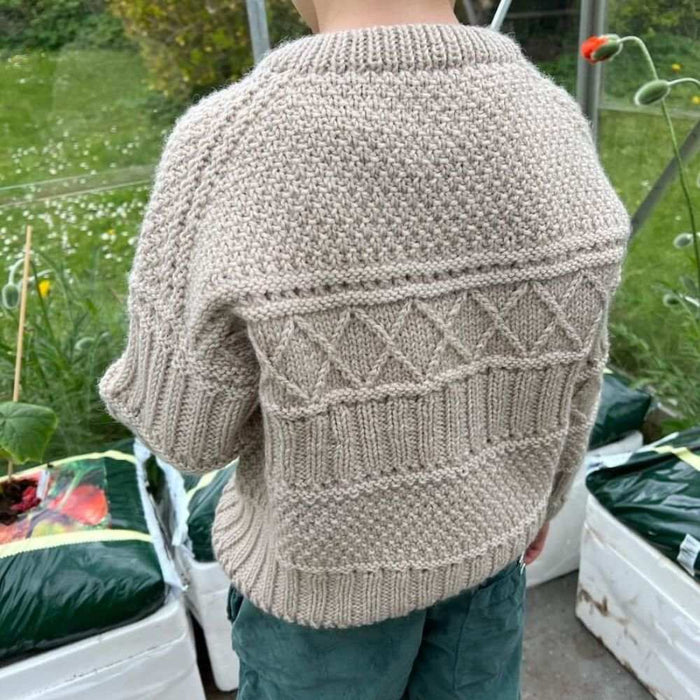 Ingrid Sweater Junior Knitting Pattern - PetiteKnit-Pattern-Wild and Woolly Yarns