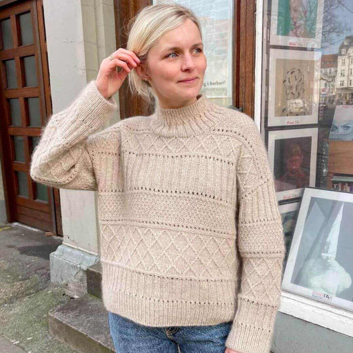 Ingrid Sweater Knitting Pattern- PetiteKnit-Pattern-Wild and Woolly Yarns