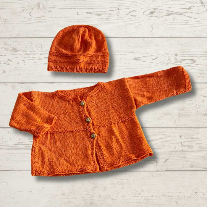 Jacket & Hat Knitting Pattern (K483)-Pattern-Wild and Woolly Yarns
