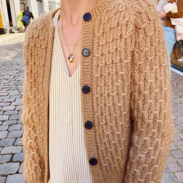 Jenny Jacket Knitting Pattern - PetiteKnit-Pattern-Wild and Woolly Yarns